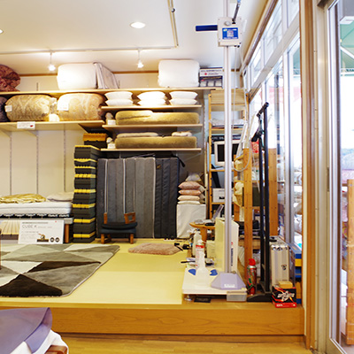 マツモト寝装店内写真